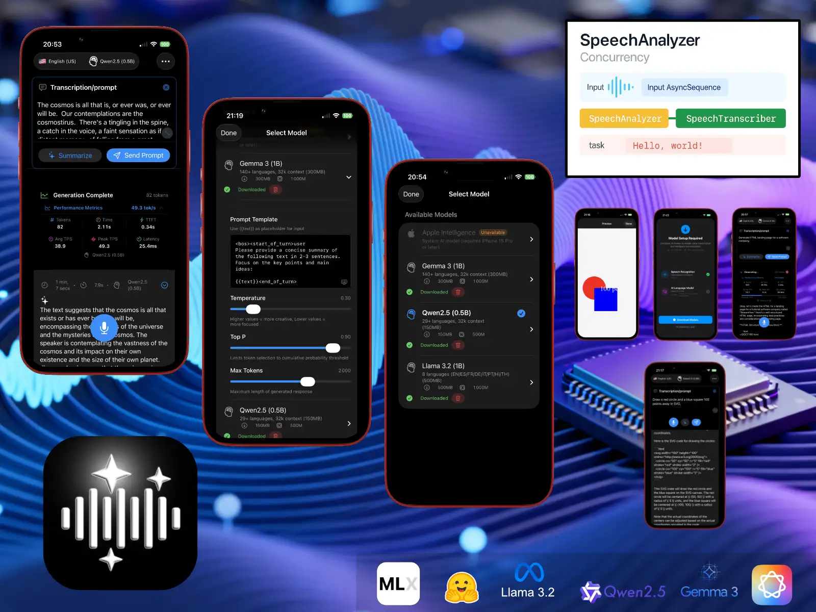 LLMVoice in action