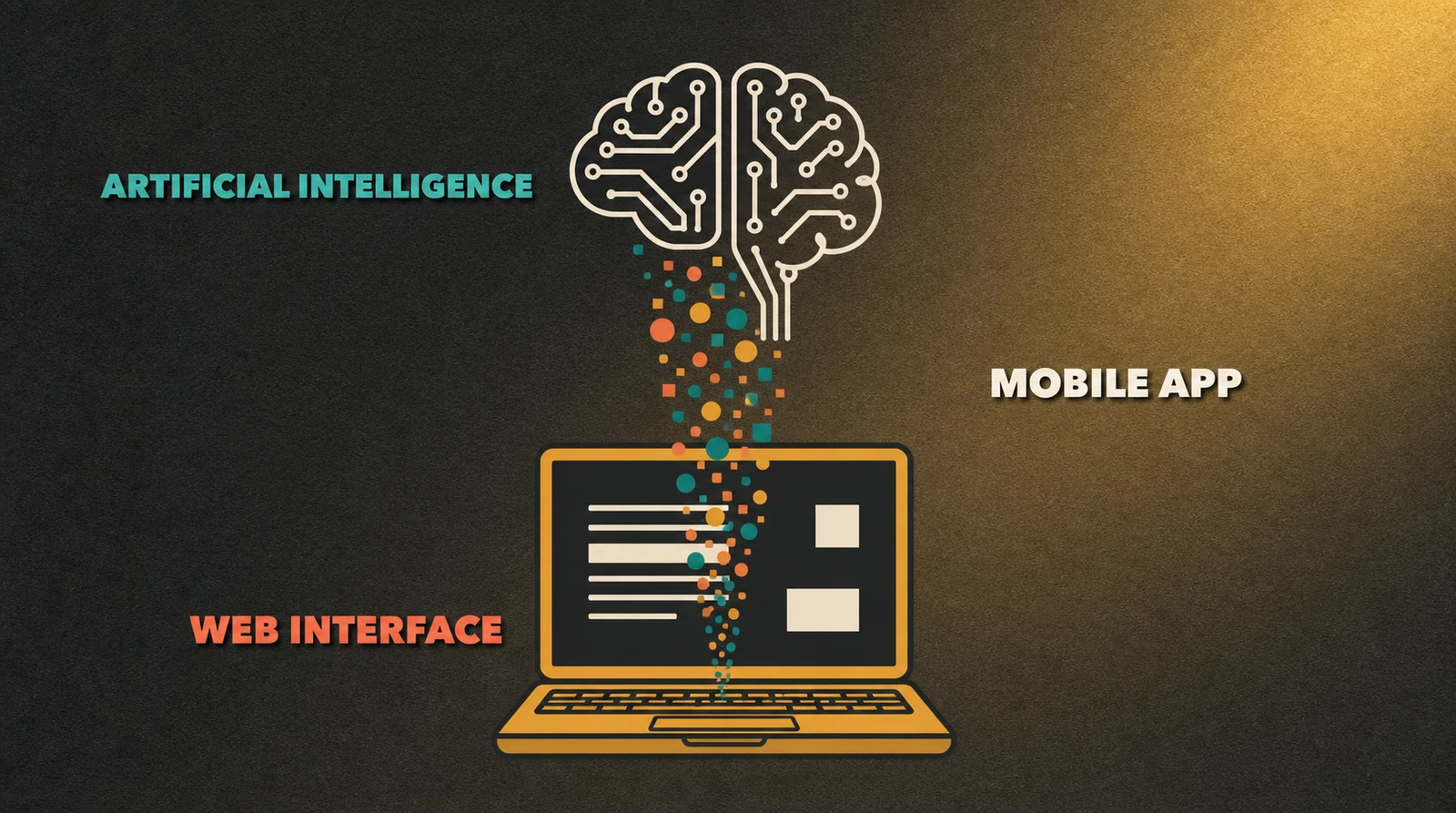 The three layers of a modern business application